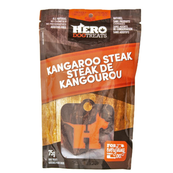 Dehydrated Kangaroo Steak – 75g