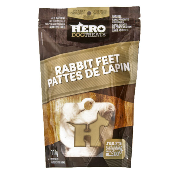 Dehydrated Rabbit Feet – 114g