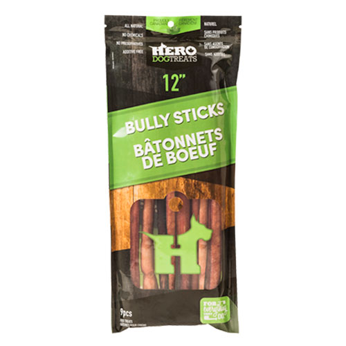 dehydrated beef pizzle chew 12inch 9 pack