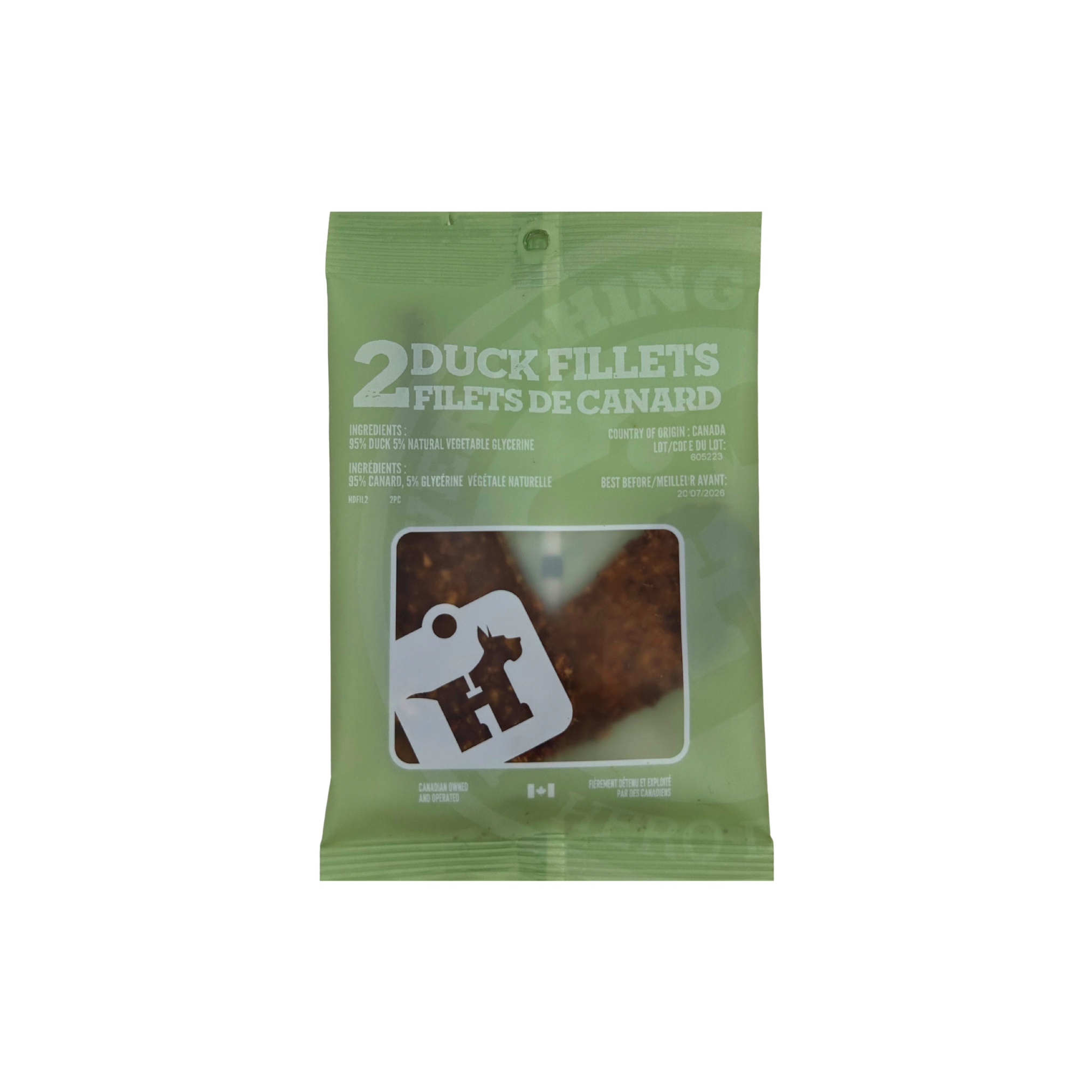 Fillets Duck 2 Pack Hero Dog Treats Fillets Duck 2 Pack Hero Dog Treats